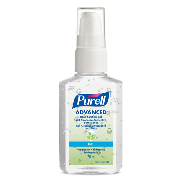 PURELL® Advanced Hand Sanitizer Gel 2 fl oz Portable Pump Bottle