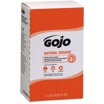 GOJO Natural Orange Pumice Hand Cleaner 2000 ml Refill Pack